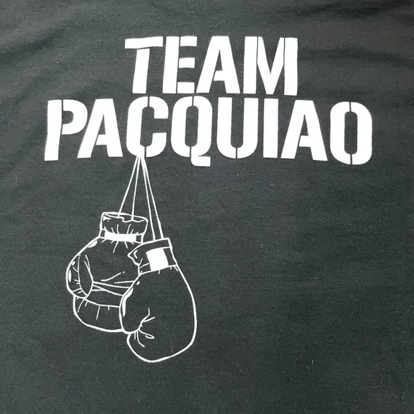 Team Manny Pacquiao run Floyd boxing tee - Picture 3 of 12